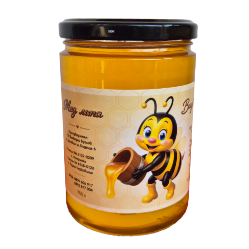 Мед от липа - пчелен мед Bugi Bee Family