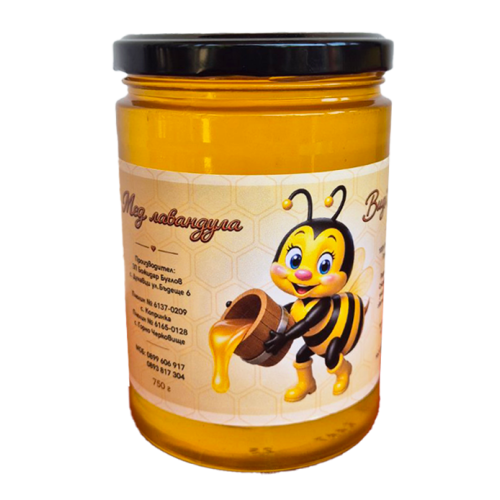 	Мед от лавандула - пчелен мед Bugi Bee Family 