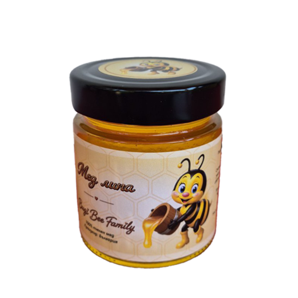 Мед от липа - пчелен мед Bugi Bee Family Мед от липа - пчелен мед Bugi Bee Family